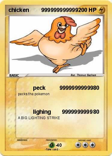 Pokemon chicken        999999999999