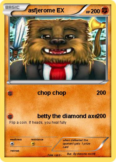 Pokemon asfjerome EX