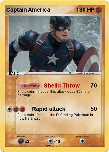 Pokemon Captain America