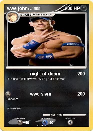 Pokemon wwe john