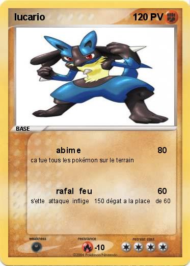 Pokemon lucario