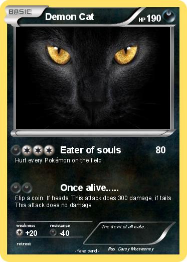 Pokemon Demon Cat