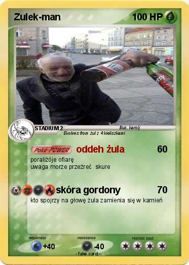 Pokemon Zulek-man