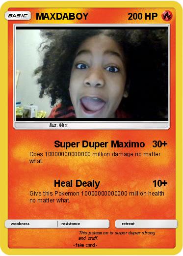 Pokemon MAXDABOY