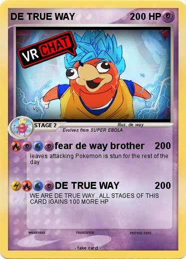 Pokemon DE TRUE WAY