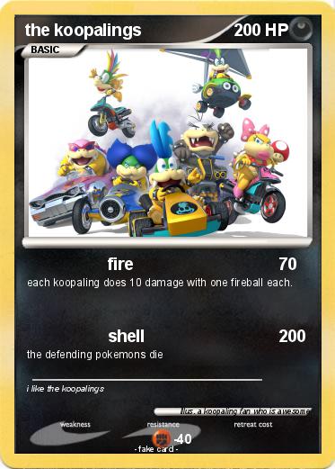 Pokemon the koopalings