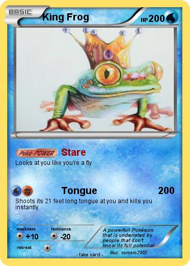 Pokemon King Frog