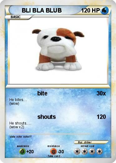 Pokemon BLI BLA BLUB