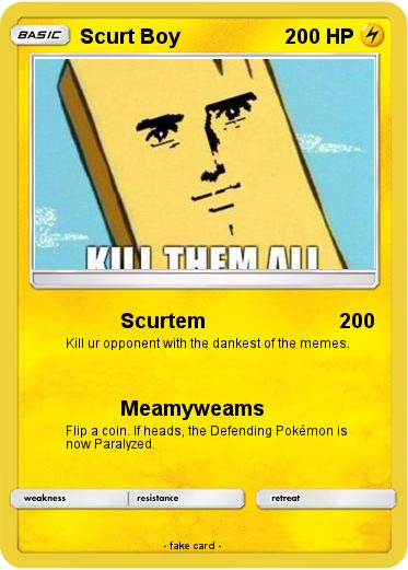 Pokemon Scurt Boy
