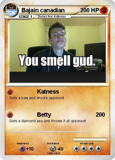 Pokemon Bajain canadian