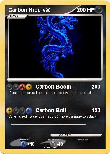 Pokemon Carbon Hide