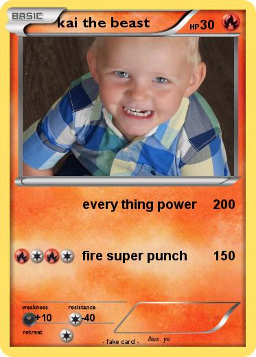 Pokemon kai the beast