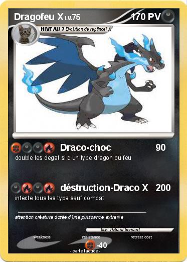 Pokemon Dragofeu X