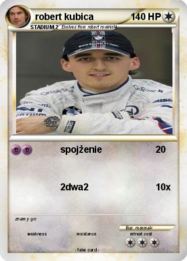 Pokemon robert kubica