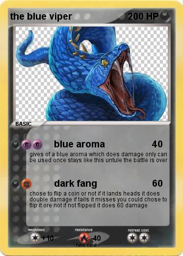 Pokemon the blue viper