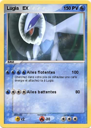 Pokemon Lugia   EX