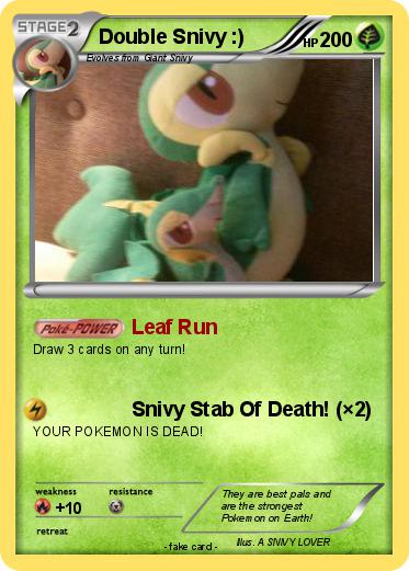 Pokemon Double Snivy :)