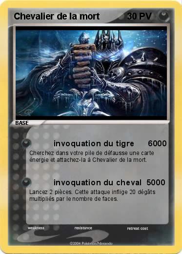 Pokemon Chevalier de la mort