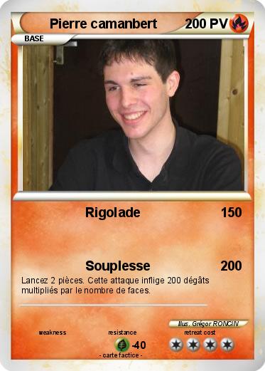 Pokemon Pierre camanbert