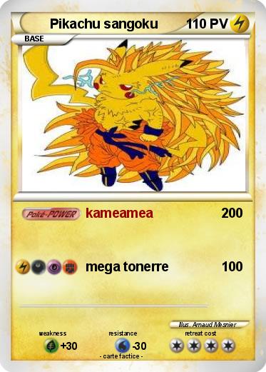 Pokemon Pikachu sangoku