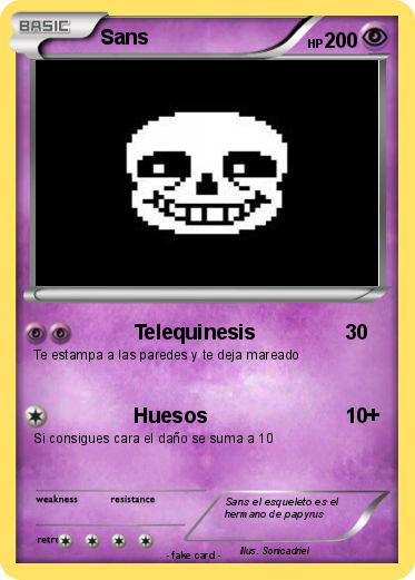 Pokemon Sans