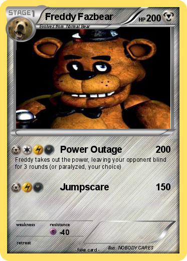 Pokemon Freddy Fazbear