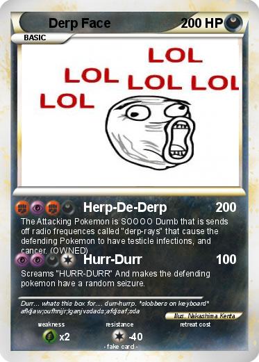 Pokemon Derp Face