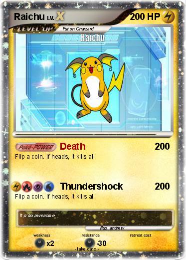 Pokemon Raichu