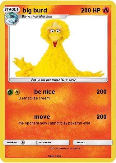 Pokemon big burd