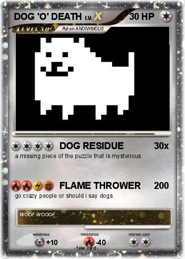 Pokemon DOG 'O' DEATH