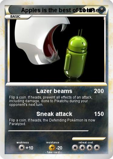 Pokemon Apples is the best of course