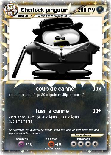 Pokemon Sherlock pingouin
