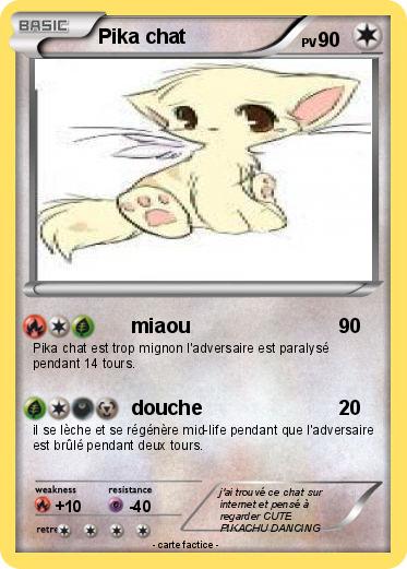 Pokemon Pika chat
