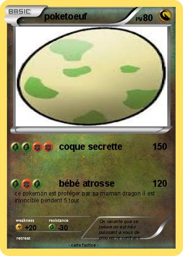Pokemon poketoeuf