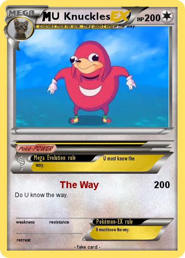 Pokemon U Knuckles