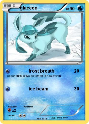 Pokemon glaceon