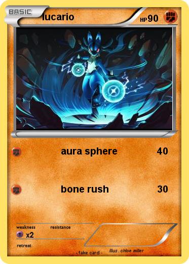 Pokemon lucario