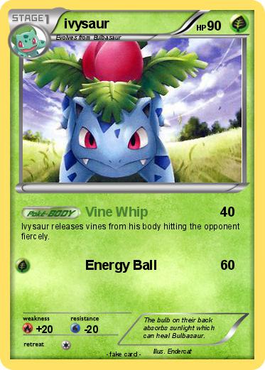 Pokemon ivysaur