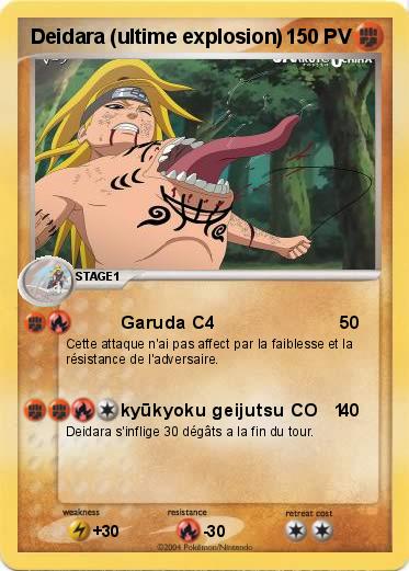 Pokemon Deidara (ultime explosion)