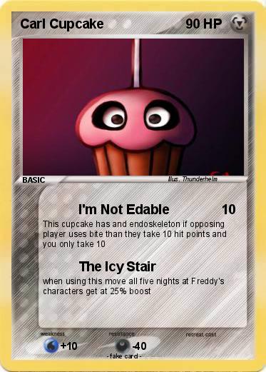 Pokemon Carl Cupcake