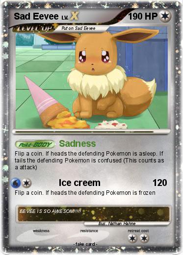 Pokemon Sad Eevee