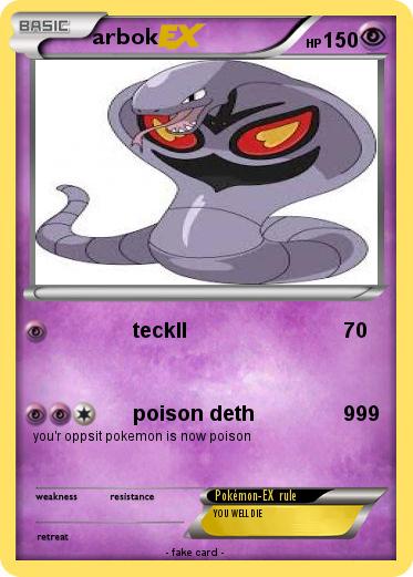 Pokemon arbok