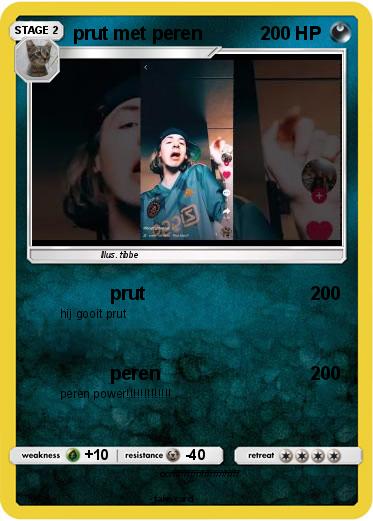 Pokemon prut met peren