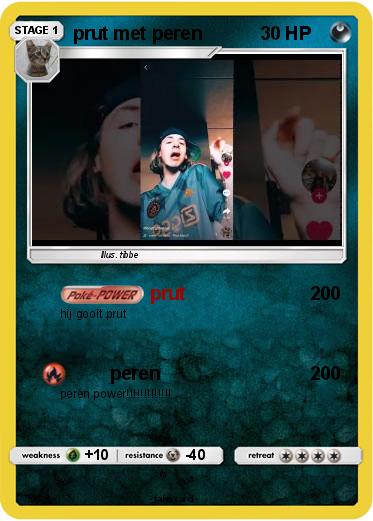 Pokemon prut met peren