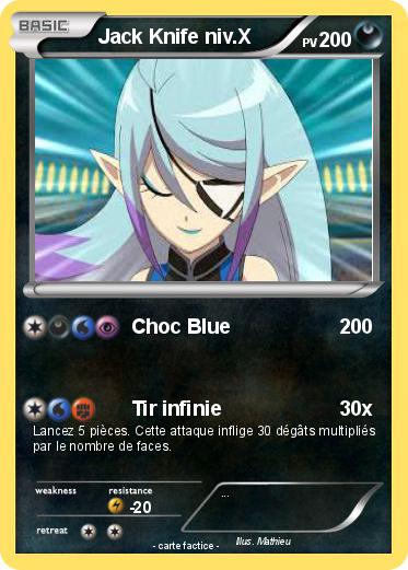 Pokemon Jack Knife niv.X