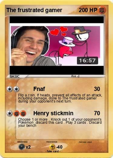 Pokemon The frustrated gamer