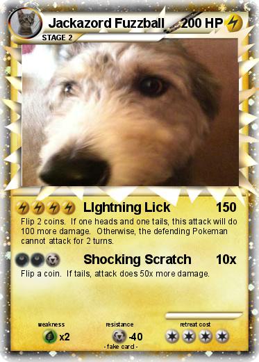 Pokemon Jackazord Fuzzball