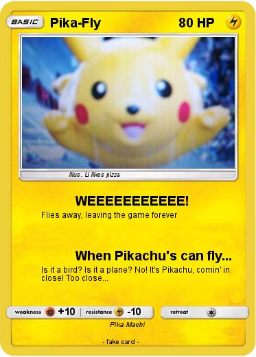 Pokemon Pika-Fly