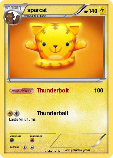 Pokemon sparcat