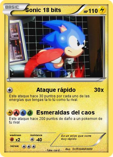 Pokemon Sonic 18 bits
